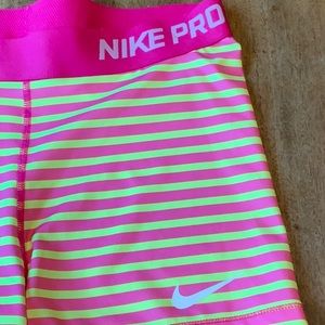 Nike Pro Girls Compression Shorts